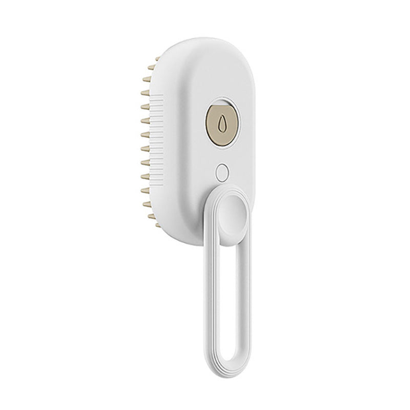 SteamGroom™ 3-in-1 Pet Grooming Brush – Spray, Massage & Deshedding Tool