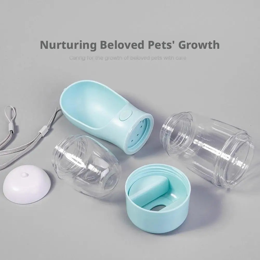 3-in-1 Dog Travel Water Bottle, Leak-Proof Pet Water & Feeder Dispenser for Outdoor Activities Multifunctional Dog Water Cup