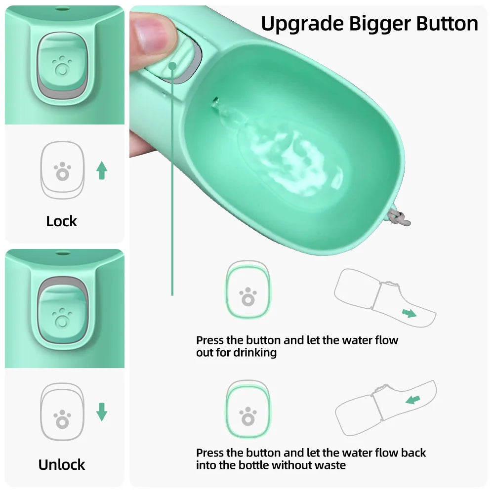 PawHydrate™ Portable Water Bottle