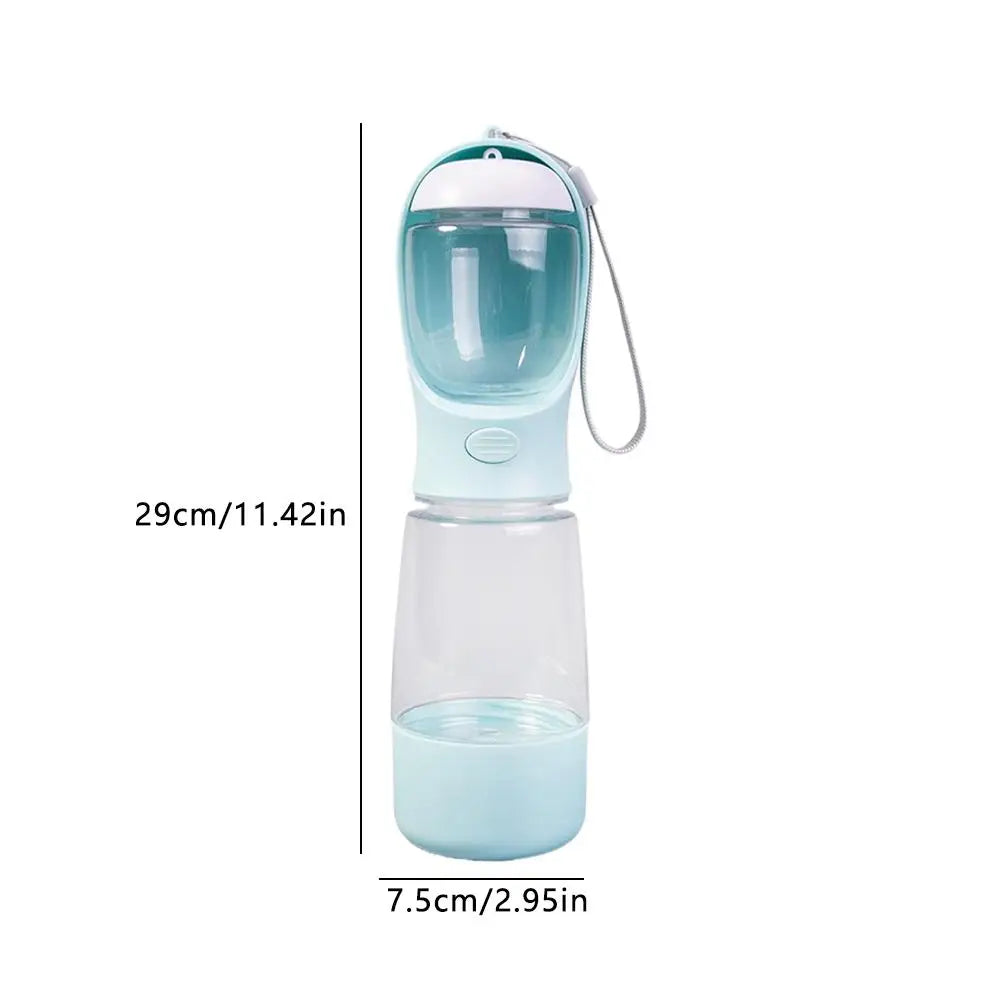 3-in-1 Dog Travel Water Bottle, Leak-Proof Pet Water & Feeder Dispenser for Outdoor Activities Multifunctional Dog Water Cup