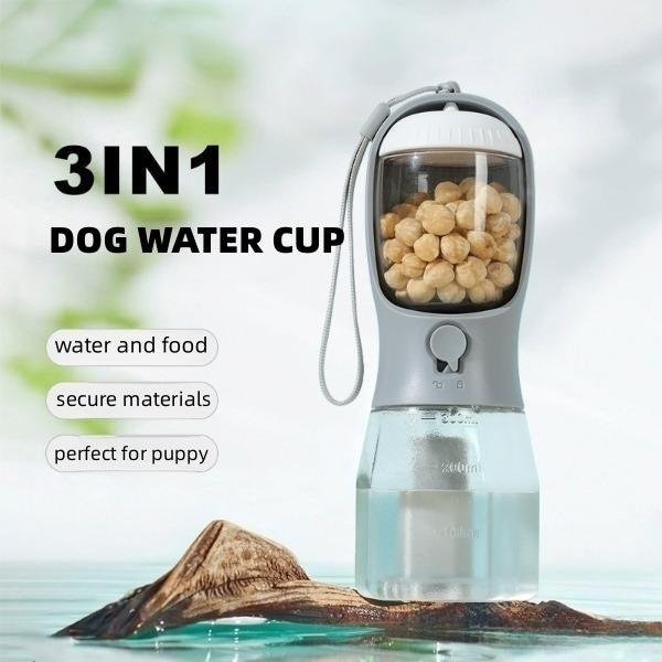 WalkMate™ 3-in-1 Dog Travel Bottle